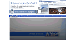 Desktop Screenshot of mts-galeries.fr