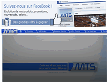 Tablet Screenshot of mts-galeries.fr